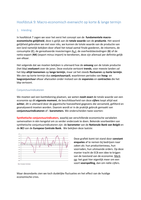 H09 Inleiding tot de Algemene Economie (Macro-economisch evenwicht op korte en lange  termijn)