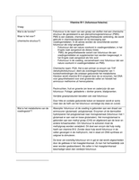 Voedingskundige analyse Foliumzuur (Vitamine B11)