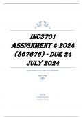 INC3701 Assignment 4 2024 (867676) - DUE 24 July 2024