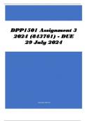 DPP1501 Assignment 3 2024 (843761) - DUE 29 July 2024