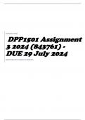 DPP1501 Assignment 3 2024 (843761) - DUE 29 July 2024