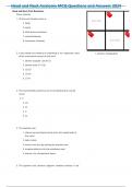 Head and Neck Anatomy MCQ Questions and Answers 2024