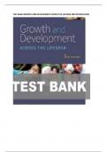 TEST BANK GROWTH AND DEVELOPMENT ACROSS THE LIFESPAN 3RD EDITION LEIFER