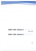 BSNC 1000 - Module 2 questions well answered