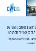 OWE 12 ondernemerschap - CRM kennisclip, cijfer: 8,4.