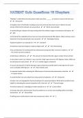 HAZMAT 179 Quiz Questions 16 Chapters With 100% Correct Answers