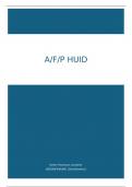 Samenvatting -  AFP Huid