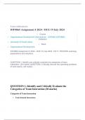  Exam (elaborations) IOP4865 Assignment 4 2024 - DUE 19 July 2024  •	Course •	Organisational Development Interventions - IOP4865 (IOP4865) •	Institution •	University Of South Africa •	Book •	Organizational Development IOP4865 Assignment 4 2024 - DUE 19 Ju