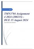 TMN3704 Assignment 4 2024 (200235) - DUE 15 August 2024