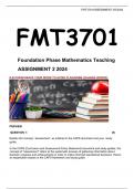 FMT3701 ASSIGNMENT 2 2024