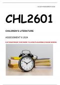 CHL2601 ASSIGNMENT 6 2024