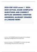 2024 EDF 6225 exam 1 2024-2025 ACTUAL EXAM COMPLETE QUESTIONS AND CORRECT DETILED ANSWERS (VERIFIED ANSWERS) |ALREADY GRADED A+|| BRAND NEW!!