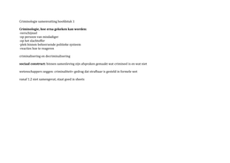 Samenvatting criminologie p4