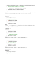 Oefenvragen Nederlands 2.4 met antwoorden