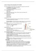 Natural processes GSS summary (lectures and some parts of the book)