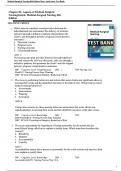 Medical Surgical Nursing 8th Edition Mary AnnLinton Test Bank All Chapters  A+ ULTIMATE GUIDE