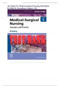 Test Bank For Medical Surgical Nursing 5th Edition By Holly K. Stromberg Chapter 1-49,,,Alpha