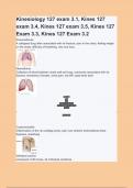 Kinesiology 127 exam 3.1, Kines 127 exam 3.4, Kines 127 exam 3.5, Kines 127 Exam 3.3, Kines 127 Exam 3.2