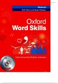 IELTS OWS Advanced all Questions & answers solved accurately with Complete Solution Graded A+ latest version