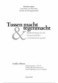 Rechtsfilosofisch scriptie: rechtsstatelijke betekenis rechtsvorming bestuursrechter (8)