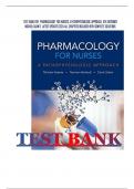 TEST BANK FOR PHARMACOLOGY FOR NURSES A PATHOPHYSIOLOGIC APPROACH, 5TH EDITIONBY  MICHAEL ADAM’S LATEST UPDATED 2024 ALL CHAPTERS INCLUDED WITH COMPLETE SOLUTIONS