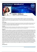 Astronaut Biography Sunita L. Williams (Captain, U.S. Navy, Ret.) NASA Astronaut