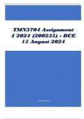 TMN3704 Assignment 4 2024 (200235) - DUE 15 August 2024