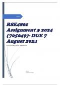 RSE4801 Assignment 3 2024 (705049)- DUE 7 August 2024