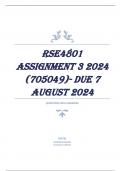 RSE4801 Assignment 3 2024 (705049)- DUE 7 August 2024