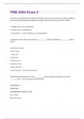 PNB 2264 Exam 2 Questions + Answers Graded A+