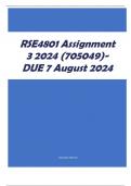 RSE4801 Assignment 3 2024 (705049)- DUE 7 August 2024