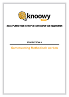 Methodisch werken