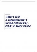 MIP1502 Assignment 3 2024 (369439) - DUE 9 July 2024