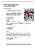 Pathophysiology 6th Edition Jacquelyn Banasik Test Bank All Chapters (1-54) | A+ ULTIMATE GUIDE 