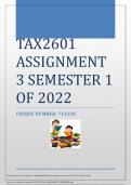 TAX2601 Assignment 2 (COMPLETE ANSWERS) Semester 1 2024 - DUE 14 March 2024