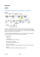 Biochemie Leerdoelen Blok 3.4