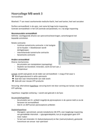 Samenvatting Medisch Biologisch week 3: Vermoeidheid