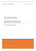 Samenvatting Economic Globalization 