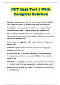 CET 2343 Test 1 With Complete Solution