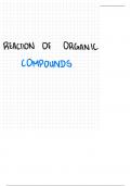 Reactions of organic compounds