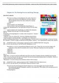  Pharmacology and the Nursing Process 9th Edition Test Bank - All Chapters(1-58) | A+ ULTIMATE GUIDE 2022