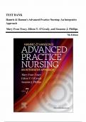 Test Bank - Hamric and Hanson’s Advanced Practice Nursing: An Integrative Approach, 7th Edition (Tracy, 2023), Chapter 1-23 | All Chapters