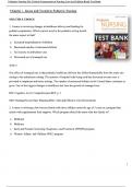 Pediatric Nursing The Critical Components of Nursing Care 2nd Edition Test Bank All Chapters (1-22) | A+ ULTIMATE GUIDE