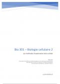 Notes de cours de biologie cellulaire (BIO301) : les méthodes d'exploration de la cellule