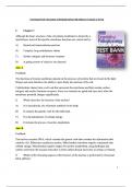 Porth's Essentials of Pathophysiology 5th Edition Test Bank by Tommie L Norris All Chapters (1-46) | A+ ULTIMATE GUIDE
