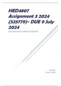 HED4807 Assignment 3 2024 (525779)- DUE 9 July 2024