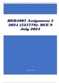 HED4807 Assignment 3 2024 (525779)- DUE 9 July 2024