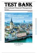 Test Bank - International Financial Management, 13th Edition (Madura, 2018), All Chapter 1-21