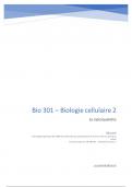 Notes de cours Biologie cellulaire (BIO301) : Le cytosquelette