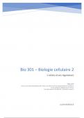 Notes de cours Biologie cellulaire (BIO301) : L'actine et ses régulateurs